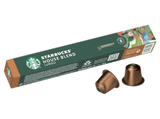 Cápsulas monodosis - Starbucks House Blend Lungo, Tueste natural, Intensidad 8, 10 piezas, Redondo Notas de Toffee, Compatible con Máquinas Nespresso