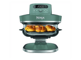 Freidora de aire - Ninja CRISPi PRO, 5.7 l, 2050 W, 230 °C, 7 Programas, 2 Recipientes de Vídrio: 5..7L y 2.3L, sin PFAS, Verde