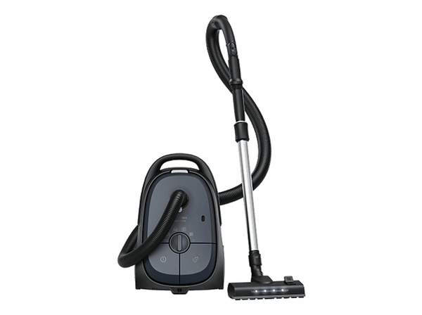 Aspirador con bolsa - Nilfisk Bright Home Plus, 750 W, 3.7 l, Filtración HEPA 14, Negro