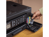 Impresora multifunción tinta - Brother MFC-J4350DW, Impresión doble cara, Impresión a Color, Wi-Fi 5 GHz o USB, 20 ppm, Negro