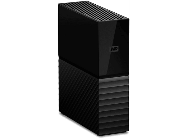 Disco duro externo 12 TB - Western Digital WD My Book, Sobremesa, Compatible Mac, Protección con Contraseña, Copias de seguridad, Negro