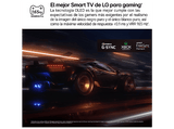 TV OLED 55 - LG OLED55G54LW, OLED 4K, Procesador Inteligente α11 AI Processor 4K Gen2, Smart TV, Rocky Black