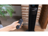 Ventilador de torre - Cecotec EnergySilence 9190 SkyLine Ionic Connected, 60W, Torre 40, Wi-Fi, Ionizador, 4 velocidades, 3 modos, 12h, Negro