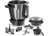 Robot de cocina - Cecotec Mambo CooKing Victory, 1700W, 4.5 l, 45 Funciones, 1000 recetas, Pantalla táctil TFT 7”, Autolimpieza, Wi-Fi, Inox