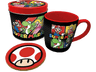 Taza - Pyramid Set de Super Mario,Taza de 315 ml + Posavasos 10x10