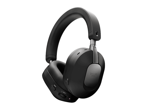 Auriculares inalámbricos - Vieta Pro Harmony, Autonomía 135 h, Bluetooth 6.0, Cancelación de ruido híbrida, Conexión dual, Negro