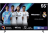 TV QLED 55" - Hisense 55E7NQ Pro, UHD 4K, Game Bar, 144Hz, Dolby Vision IQ, Dolby Atmos, Subwoofer, IA, Negro