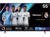 TV QLED 55 - Hisense 55E7NQ Pro, UHD 4K, Game Bar, 144Hz, Dolby Vision IQ, Dolby Atmos, Subwoofer, IA, Negro