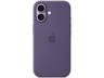 Apple Funda de silicona con MagSafe, Para iPhone 17, Compatible con correa Crossbody, Niebla lila