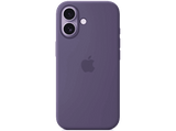 Apple Funda de silicona con MagSafe, Para iPhone 17, Compatible con correa Crossbody, Niebla lila