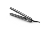 Plancha de pelo - BaByliss Titanium Shine ST620E, Cerámica, 150ºC a 230 °C, Placas largas de 25 x 110 mm, Iónico, Plata