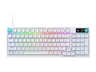Teclado gaming - Logitech G G316 X 98, Cable, 8 kHz, Pantalla LED, Interruptores intercambiables, Teclas de PBT personalizables, PC-Mac, RGB, Blanco