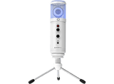 Micrófono - Newskill Kaliope Ivory, Con RGB, Gaming, Cardioide, Blanco