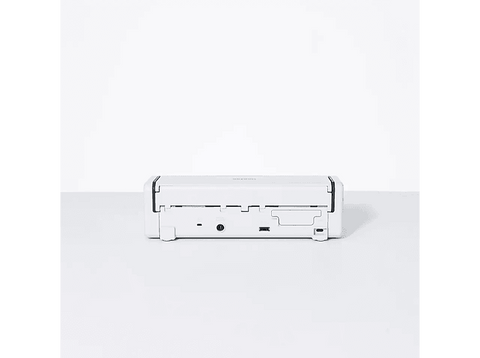 Escáner portátil - Brother ADS1300, 600 x 600 ppp, 30 ppm, Wi-Fi, Ranura para DNI y tarjetas, Alimentación directa via USB Tipo-C, Blanco