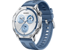 Smartwatch - Huawei Watch GT5 46 mm, Llamadas Bluetooth, Respuesta con teclado, 14 días de batería, Compatible iOS/Andorid, Correa de tejido Azul