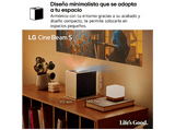 Proyector - LG PU615U, 3840 x 2160 píxeles, 20.000 h, UHD 4K, Plateado