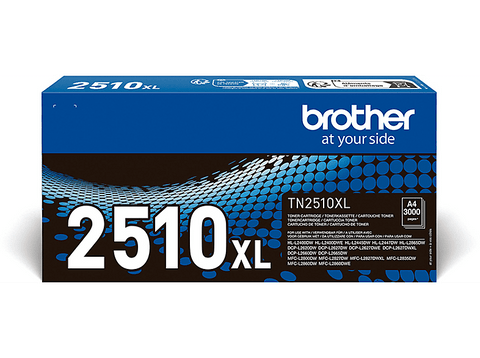 Tóner - Brother TN2510XL, Hasta 3000 págs. , ISO/IEC 19752, Negro