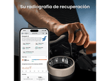 Anillo inteligente - Amazfit Helio Ring, 16.5 mAh, Talla 8, 10 ATM, 4 días Autonomía, Titanio