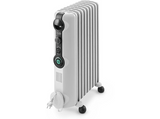 Radiador - De Longhi TRRS 0920C Potencia 2000W, Termostato regulable, 9 Elementos