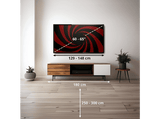 TV LED 65 - Samsung TU65U8075HUXXC, UHD 4K, Crystal Processor 4K, Smart TV, Wifi, Negro