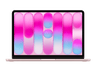 Apple MacBook Neo (2026), 13" Liquid Retina, Chip A18 Pro, CPU 6 núcleos + GPU 5 núcleos, 8GB RAM, 256GB SSD, Magic Keyboard, Rosa nube, Sin AC