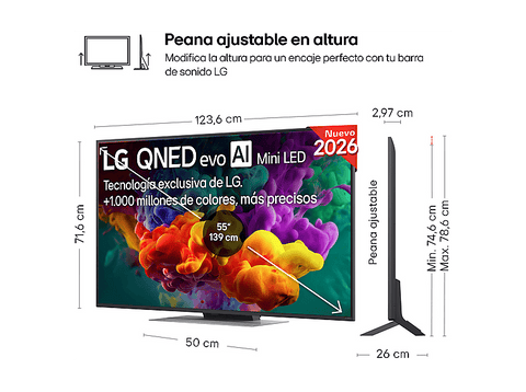 TV QNED Mini LED 55