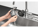 Lavavajillas integrable - AEG FSE72507P, 10 servicios, 7 programas, 45 cm, MaxiFlex, Blanco
