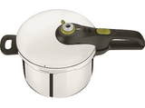 Olla express - Tefal Secure 5 NEO, 6 l, Acero inoxidable, Sistema de apertura y cierre, Inox