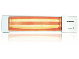 Estufa eléctrica de baño - Orbegozo BB 5002 Potencia 1200W 2 barras de cuarzo  Instalación en pared