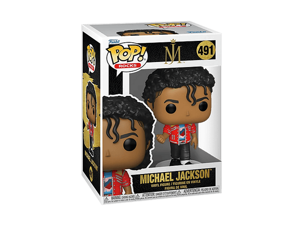 Figura Funko Pop! - Funko Michael Jackson, 10 cm, Vinilo