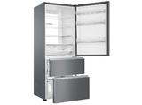 Frigorífico combi - Haier 3D 70 Series 3 A3FE743CPJ, No Frost, 190 cm, 450 l, Motor Inverter, 3 puertas, Titanium