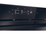 Horno - HAIER H6 ID46G3SYTB, Multifunción, Sistema de limpieza integrado Pirolítico + Hidrolítico, 27 funciones, 78 l, Negro