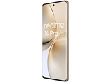 Móvil - realme 14 Pro, Blanco, 256 GB, 8 GB RAM, 6.77; De visión Curva, 120 Hz, MediaTek Dimensity 7300E, 6000 mAh