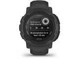 Reloj deportivo - Garmin Instinct® 2 Solar, Negro, 45 mm, 1.27 MIP, Silicona, 10 ATM, Garmin Connect™, ANT+®
