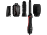 Moldeador - Revlon One-Step™ Blow-Dry Multi Air Styler 5 en 1, 4, Niveles de temperatura Negro