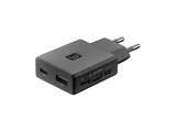 Cargador de pared - CellularLine Power Lite, 45 W, Universal, Negro