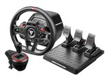 Volante - Thrustmaster T248R Shifter Pack, Volante + Pedales + Palanca de cambios, Pantalla a color, Negro
