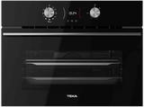 Horno compacto - Teka HLC 8406 BK, Multifunción, Sistema de limpieza integrado, 44 l, 45 cm Ancho, Función Airfry, Negro