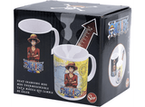 Taza - Monkey D. Luffy, One Piece, Termosensible, Cerámica, 325 ml