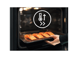 Horno - Electrolux EOF3H50BX, Multifunción, Limpieza por agua, 65 l, Pantalla LED, 60 cm, Inox
