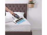 Aspirador de mano - Hoover ULTRAVORTEX, Especial Colchones y Sofás, Pelo Mascotas, Luz Ultravioleta, Antiácaros y Antibacterias, Cable 5m, Rojo