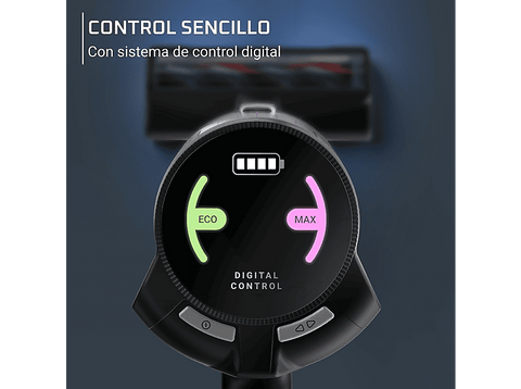 Aspirador escoba - Rowenta X Pert 5.80 RH5A32, Potencia succión 120 AW, 60 min, Cepillo multisuperficie, Pantalla digital, Alta filtración, Violeta