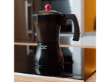 Cafetera tradicional - Taurus 984081000 Black Moments 6, Hasta 6 Tazas, Sistema Full Induction, Negro