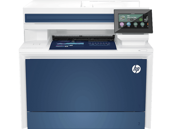 Impresora multifunción - HP Laserjet Pro 4302fdn, Láser a color, Impresión doble cara, 33 ppm, Azul, Blanco