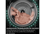 Lavadora secadora - Haier Couture Care Collection 11 HWD180BD12LGNU-S, 18 kg + 11 kg, 14 programas, Motor Direct Motion, Wi-Fi, Azul