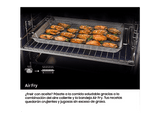 Horno a vapor - Samsung NV7B6795JAK/U1 Dual Cook Steam™, Multifunción, Pirolítico, 76 l, 59.5 cm, WiFi, Puerta Fléxible, Negro
