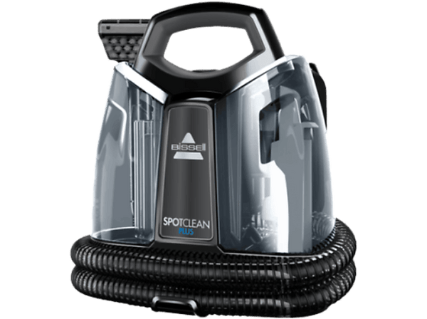 Aspirador con bolsa - Bissell SpotClean Plus 3724N, Limpiador manchas, 330 W, 1.1 l, Moquetas, Alfombras, Negro