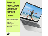 Portátil - HP 15-fd0002ns, 15.6 Full HD, Intel® Core™ i3-N305, 8GB RAM, 256GB SSD, UHD Graphics, Sin sistema operativo, Plata