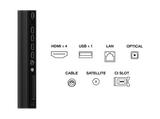 TV Mini LED 55 - TCL 55C6K, UHD 4K, AiPQ Pro Processor, Smart TV, DVB-T2, GoogleTV, Negro