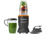 Batidora de vaso - nutribullet NB907GO-MC McLaren F1 Team Pro 900, Vaso personal portátil, 0.9 l/ 0.7 l, Cuchilla acero inoxidable, Sin BPA, Gris mate